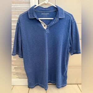 Johnston & Murphy Blue Polo
